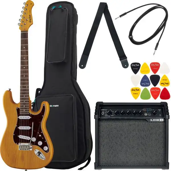 Brümmer E-Gitarren ST-90SA Set