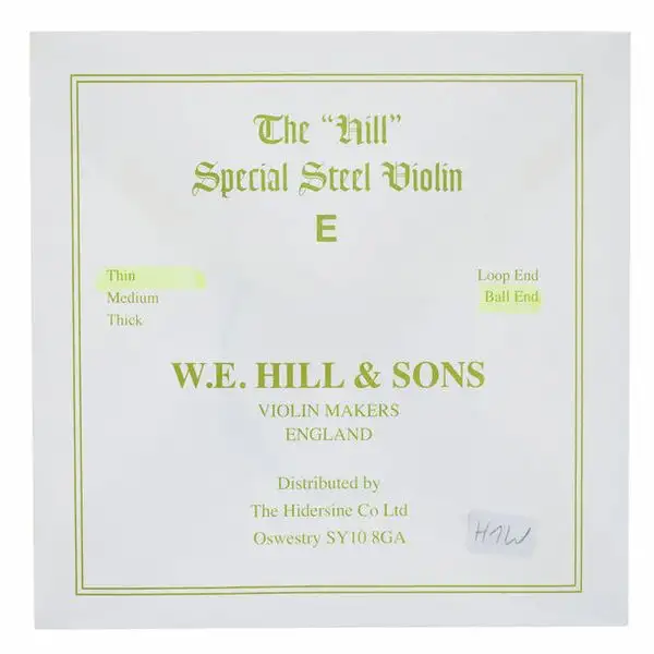 W.E. Hill & Sons E-String 4/4 Soft BE
