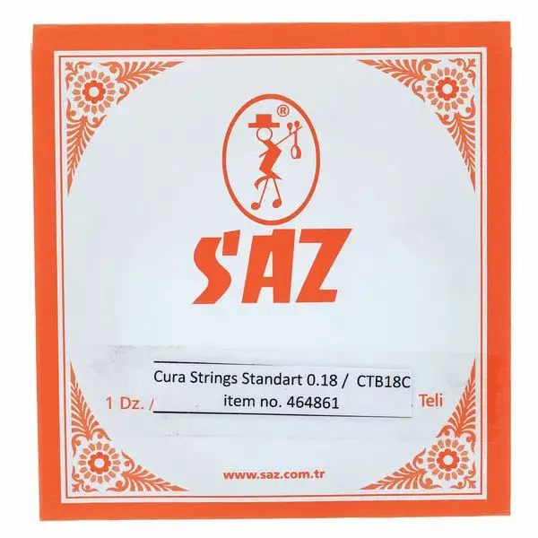 Saz CTB18C Cura Std. Str. Silver