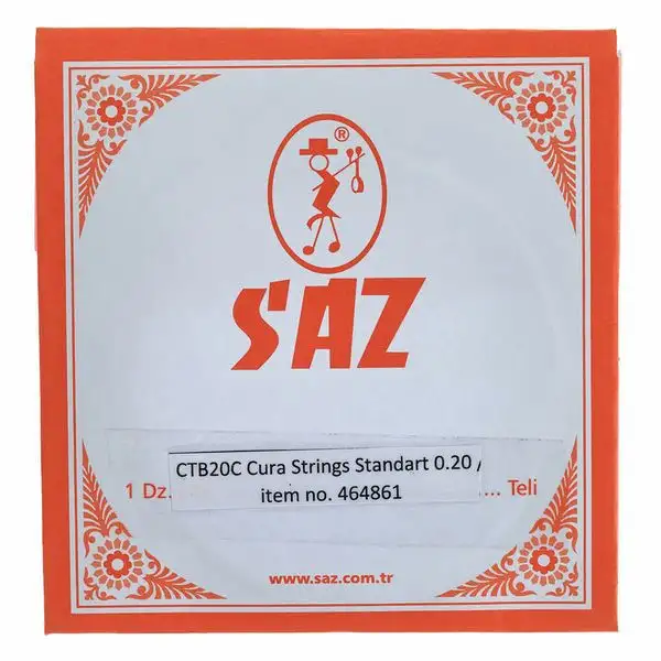 Saz CTB20C Cura Std. Str. Silver