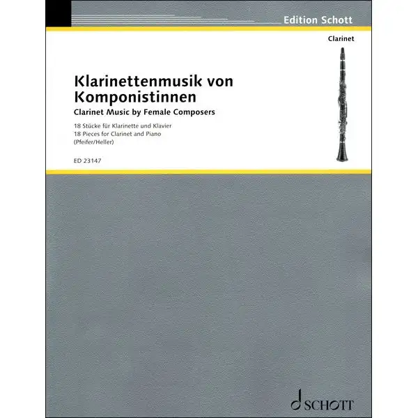 Schott Klarinettenmusik Komponistinne