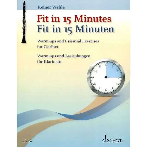 Schott Fit in 15 Minutes Clarinet