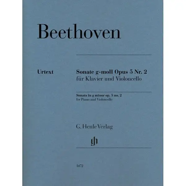 Henle Verlag Beethoven Cellosonate op.5/2