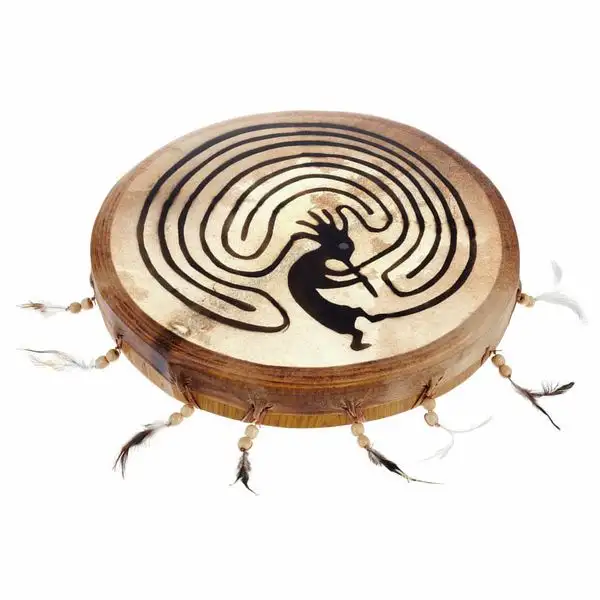 Terre Shaman Drum 40cm Kokopelli