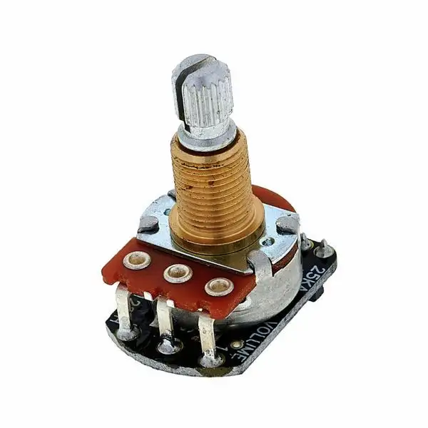 EMG 25k-LH Volume Pot (Solderless)