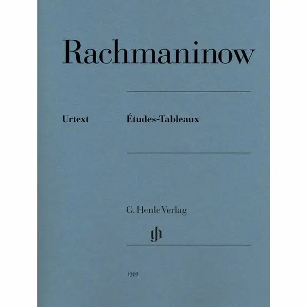 Henle Verlag Rachmaninow Études-Tableaux