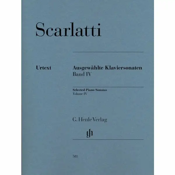 Henle Verlag Scarlatti Klaviersonaten IV