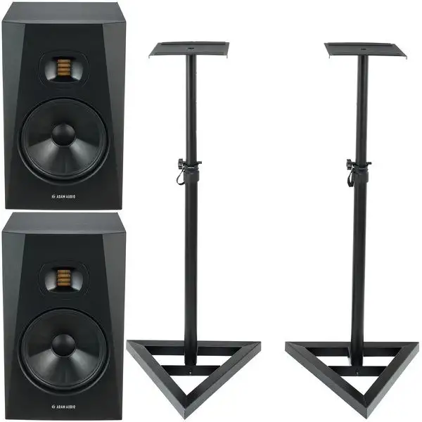 ADAM Audio T8V Stand Bundle