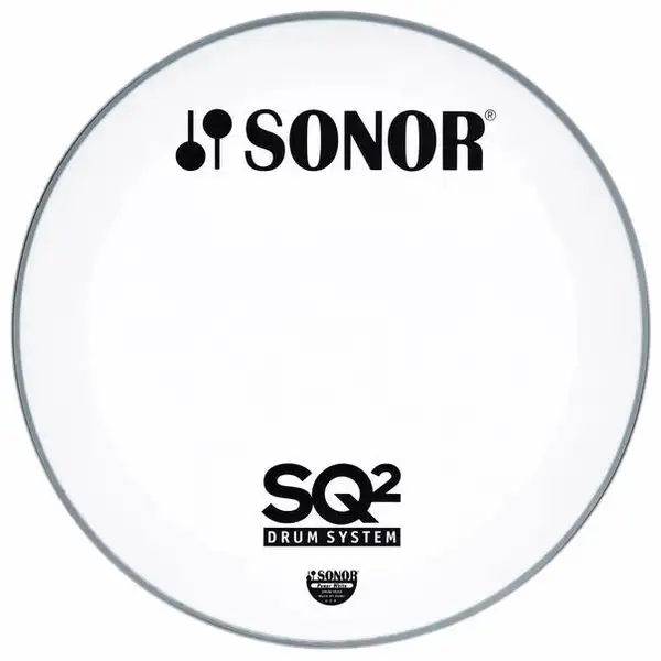 Sonor PW22BL SQ2 Bass Reso White
