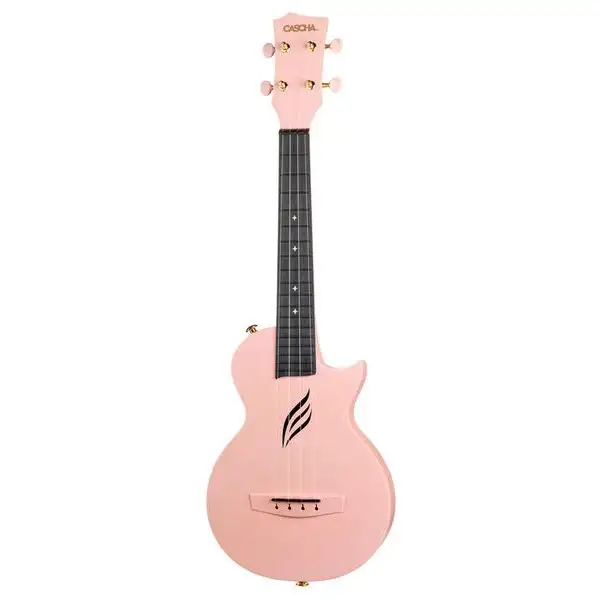Cascha Carbon Concert Ukulele Set PK