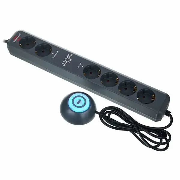 Brennenstuhl Eco Comf. Switch 6 Way 1,5m An