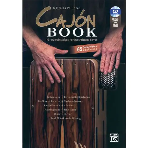 Alfred Music Publishing Cajon Book German