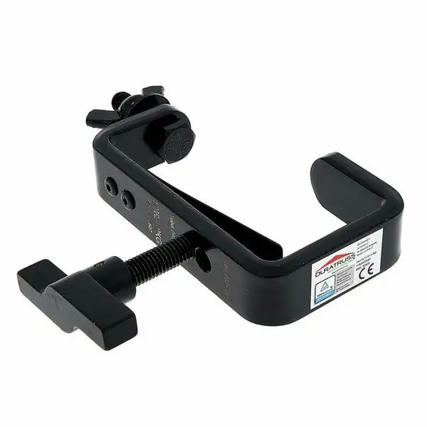 Duratruss C-Hook 50kg TÜV 35-51mm Black