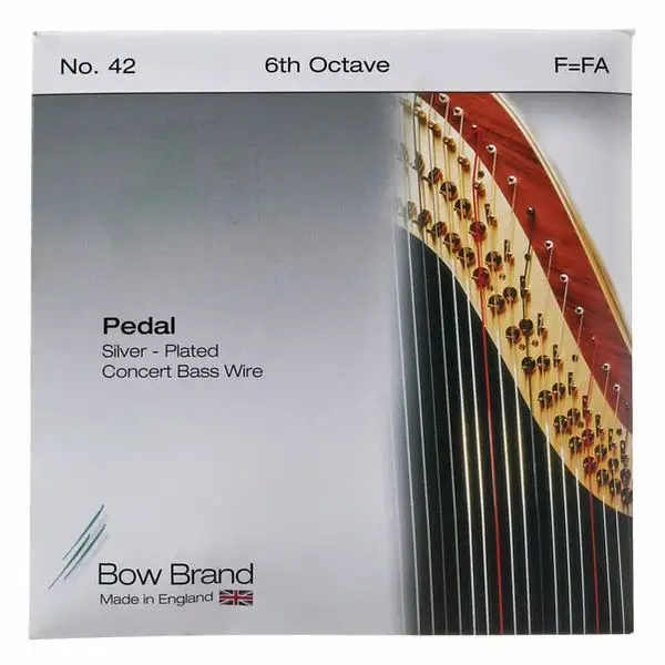 Bow Brand Pedal BW Silver 6th F No.42