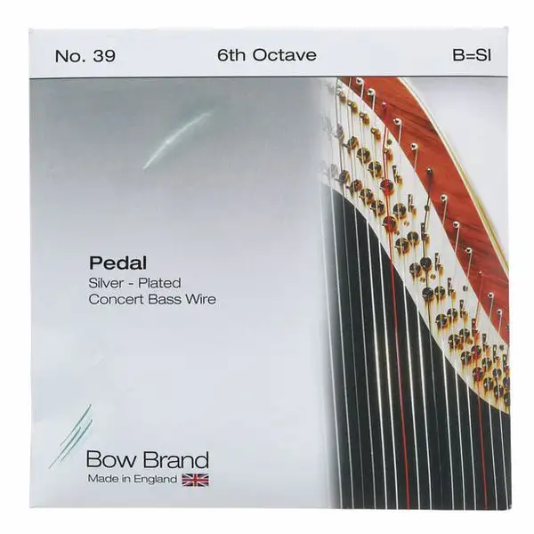 Bow Brand Pedal BW Silver 6th B No.39