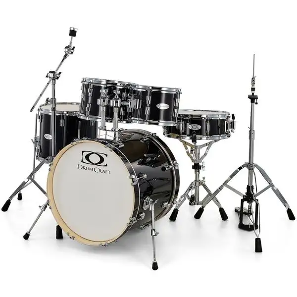 DrumCraft Series 3 Studio Set Black