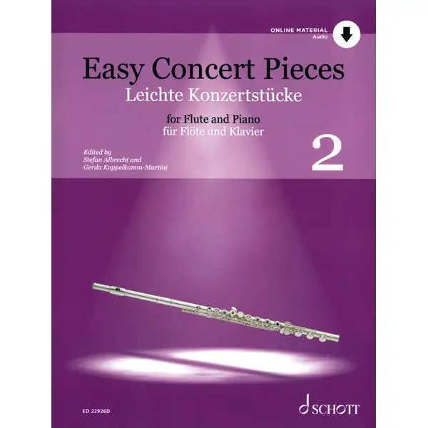 Schott Easy Concert Pieces Flute 2