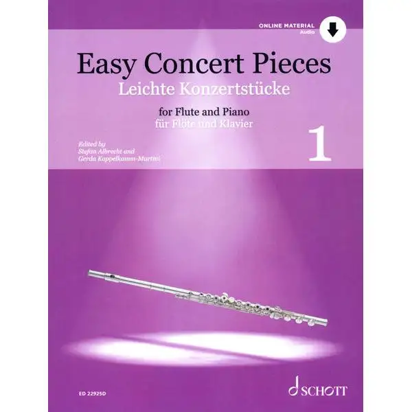 Schott Easy Concert Pieces Flute 1