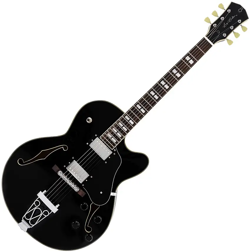 Sire Larry Carlton H7F Black Halvakustisk gitarr