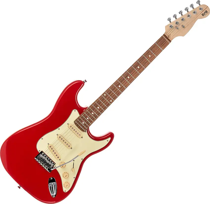 PSD Guitars STC-100 Red Elektriska gitarrer