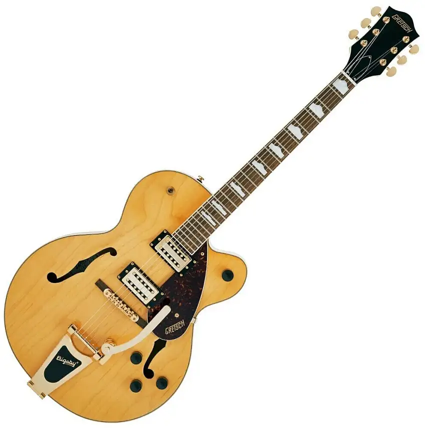 Gretsch G2410TG Streamliner Hollow Body IL Village Amber Halvakustisk gitarr