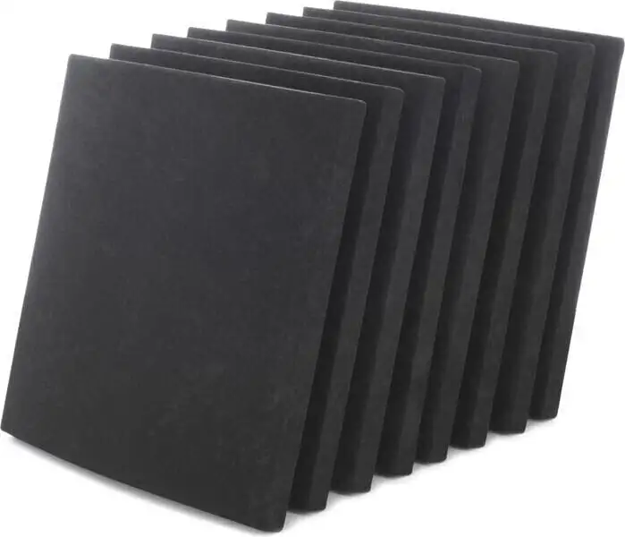 Vicoustic Cinema Round Premium Black (04a) Absorberande skumplastpaneler