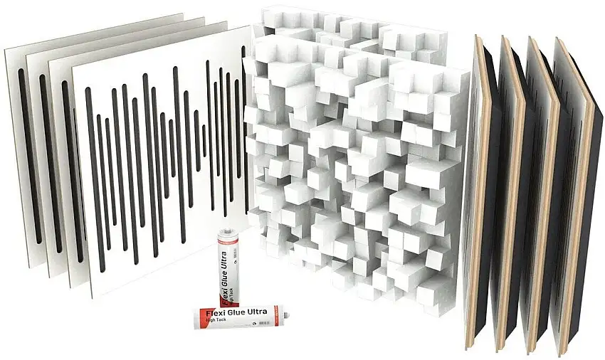 Vicoustic VicStudio Matte White Absorberande träpanel