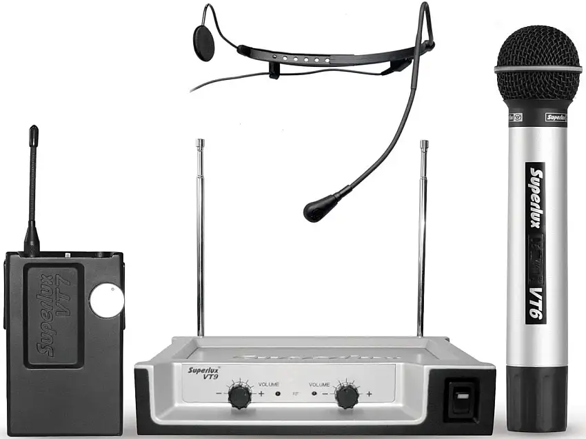 Superlux VT967DD/E10B Trådlöst system