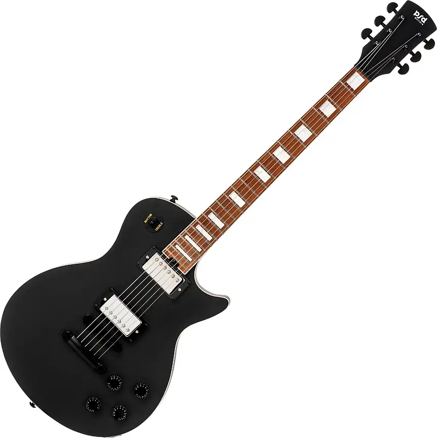 PSD Guitars LSP-100M Matte Black Elektriska gitarrer