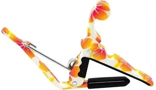 Kyser KUPHA Quick-Change Hibiscus Pastel Ukulele Capo