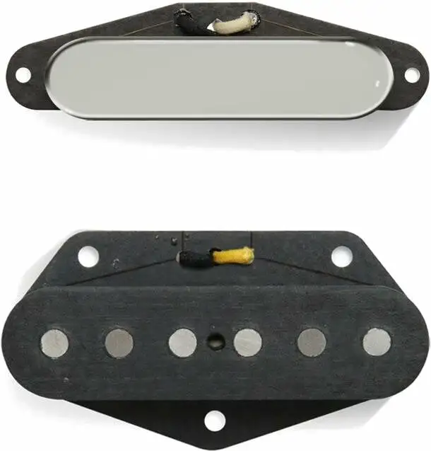 Bare Knuckle Pickups Blackguard Tele Flat'50 Set Black Single Pickup