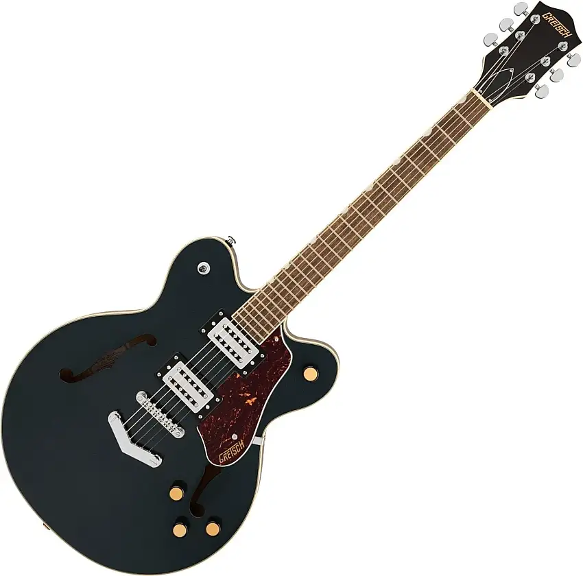 Gretsch G2622 Streamliner CB DC LRL Midnight Sapphire Halvakustisk gitarr