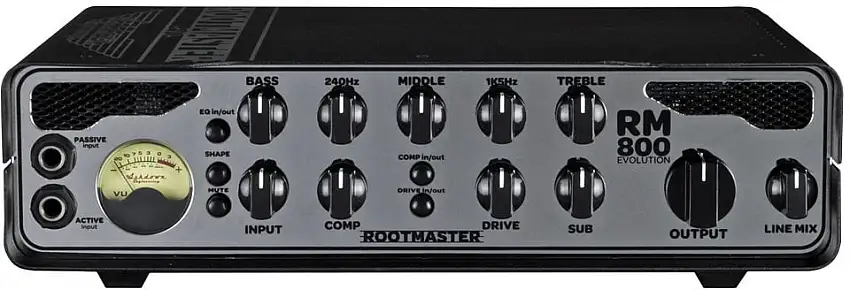 Ashdown RM-800-EVO Solid State basförstärkarhuvuden