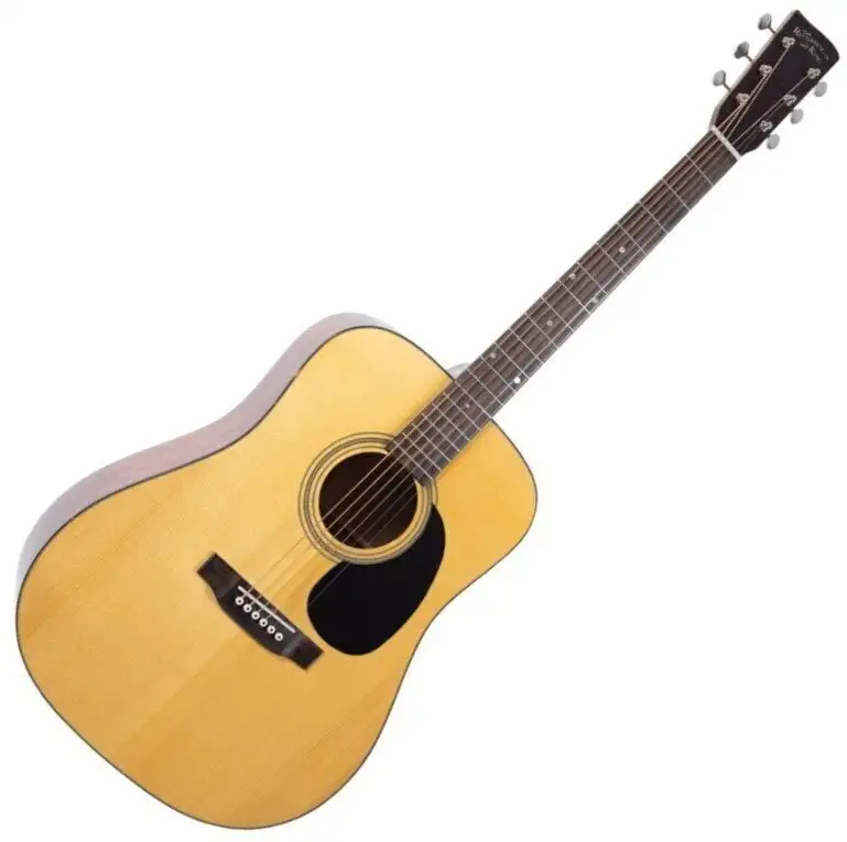 Recording King RD-318 Natural Gloss Dreadnought-gitarr