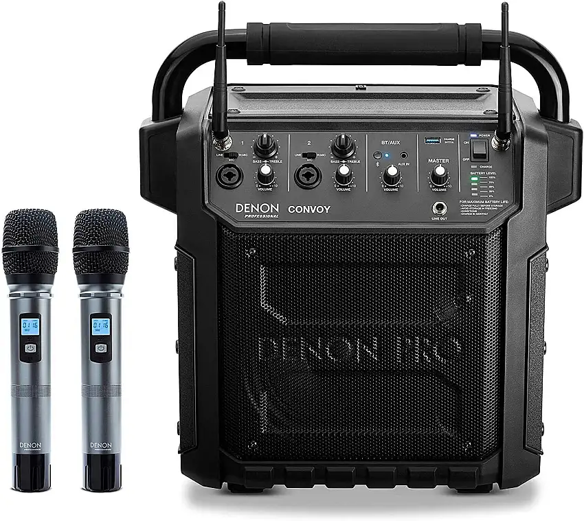 Denon Convoy Batteridriven PA-anläggning