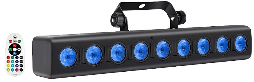 Light4Me DECO BAR 8 RGBW LED-balk