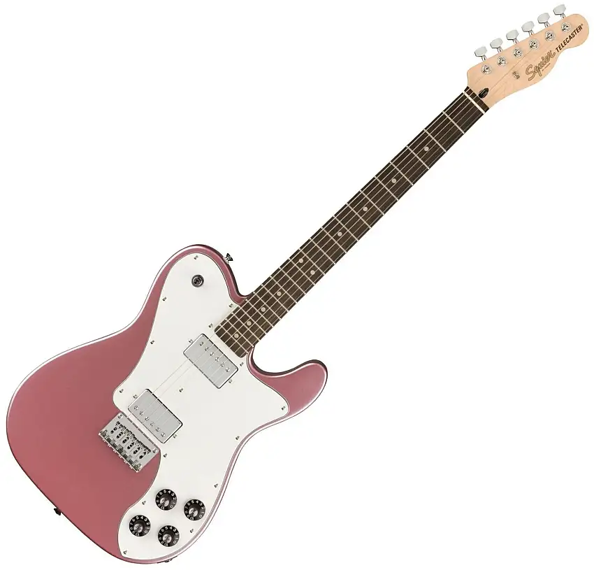 Fender Squier Affinity Series Telecaster Deluxe LRL WPG Burgundy Mist Elektrisk gitarr
