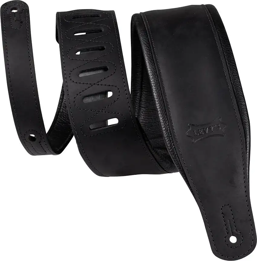 Levy's Like Butter Distressed Black Gitarrrem