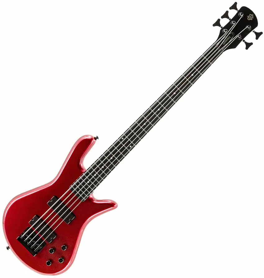 Spector Performer 5 Metallic Red Gloss 5-strängad basgitarr