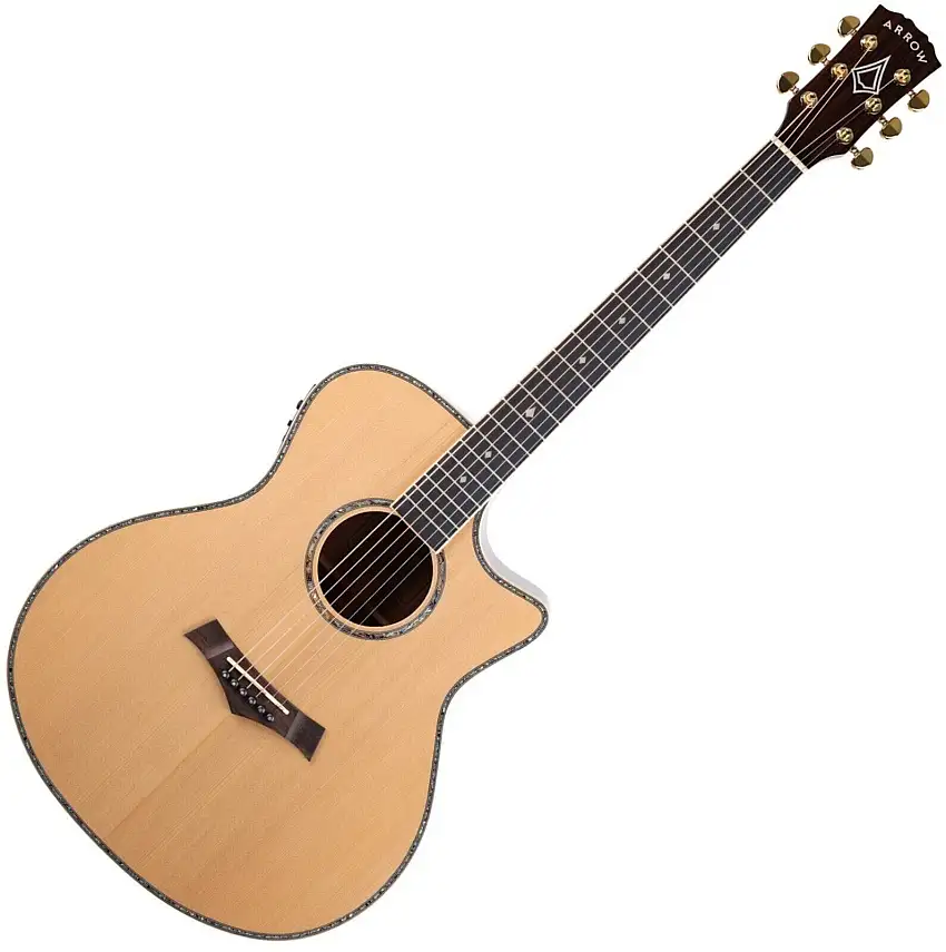 Arrow Platinum A CE Natural elektroakustisk gitarr