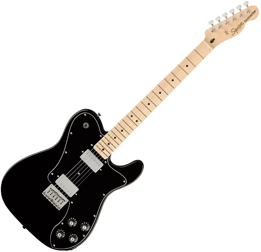 Fender Squier Affinity Series Telecaster Deluxe MN BPG Black Elektrisk gitarr