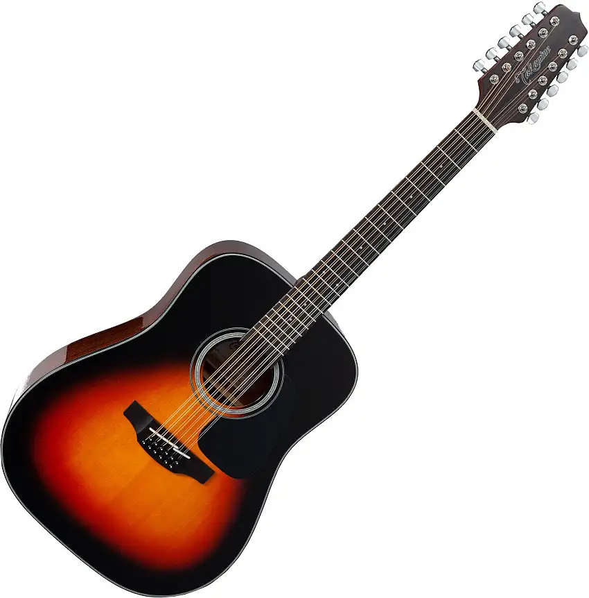 Takamine GD30-12 Brown Sunburst 12-strängad akustisk gitarr