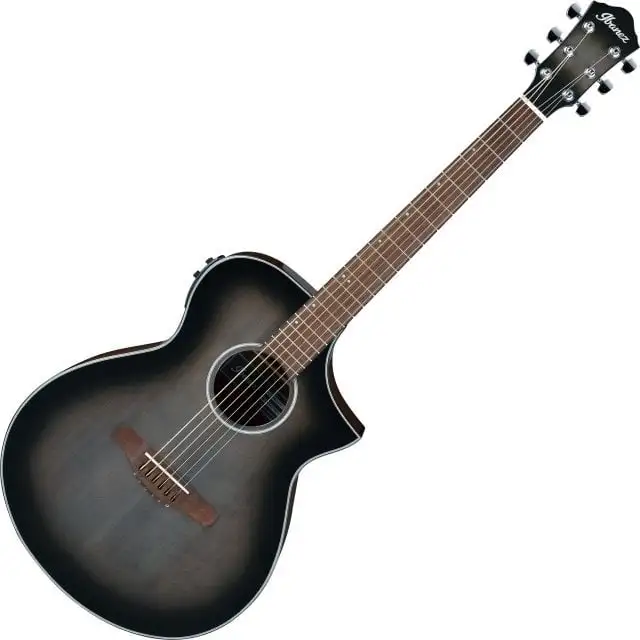 Ibanez AEWC11-TCB Transparent Charcoal Burst elektroakustisk gitarr