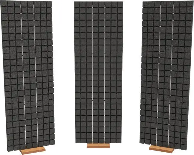 Vicoustic Flexi Wall 3 Set Antracid Grey Absorberande skumplastpaneler