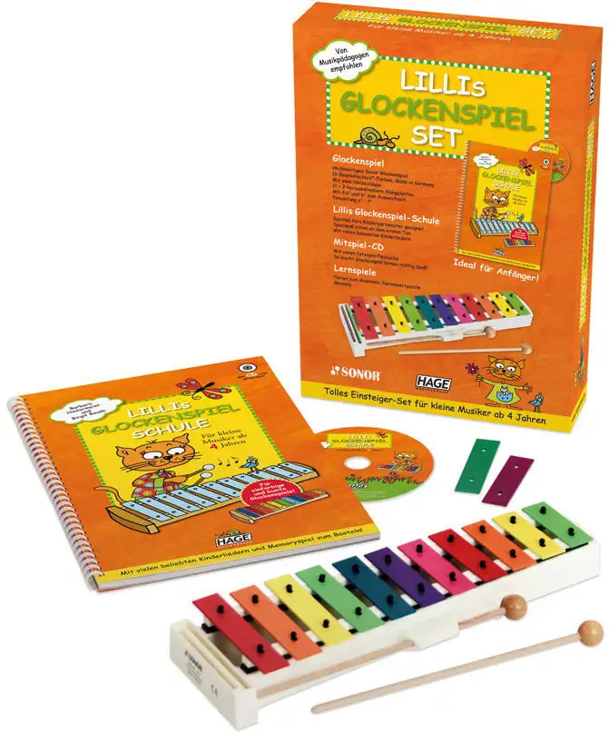 Cascha EH3912 Lillis Glockenspiel Set Xylophone