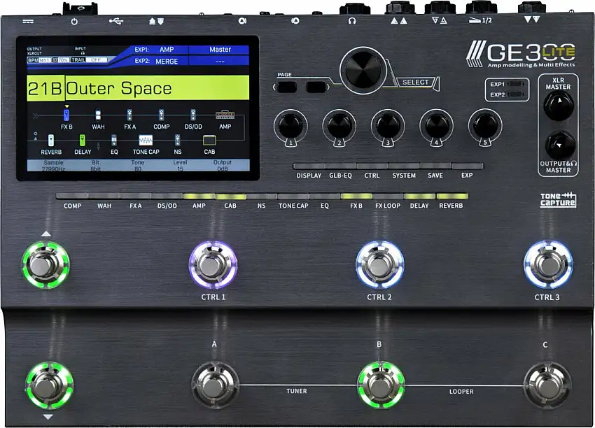 MOOER GE300 Lite Gitarr Multi-effekt