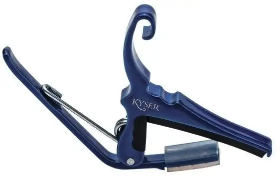 Kyser KG6UA Quick-Change Blue Akustisk gitarr Capo