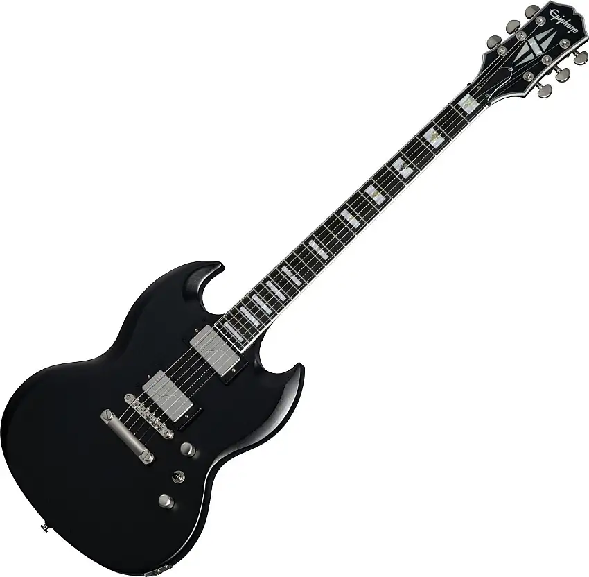 Epiphone SG Prophecy Aged Jet Black Metallic Elektriska gitarrer
