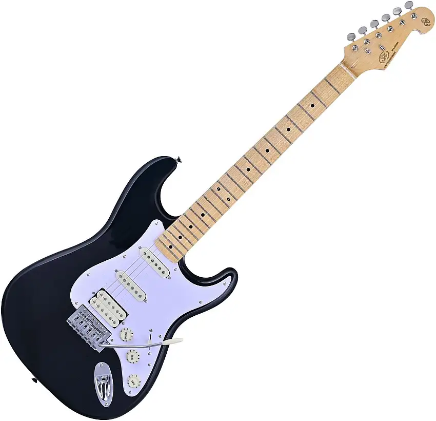 SX SST57+ /HSS Black Elektriska gitarrer