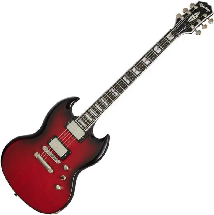 Epiphone SG Prophecy Red Tiger Aged Gloss Elektriska gitarrer